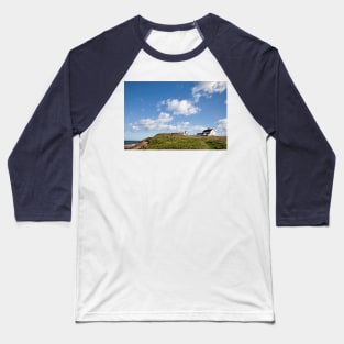 Rocky Island, Seaton Sluice Baseball T-Shirt